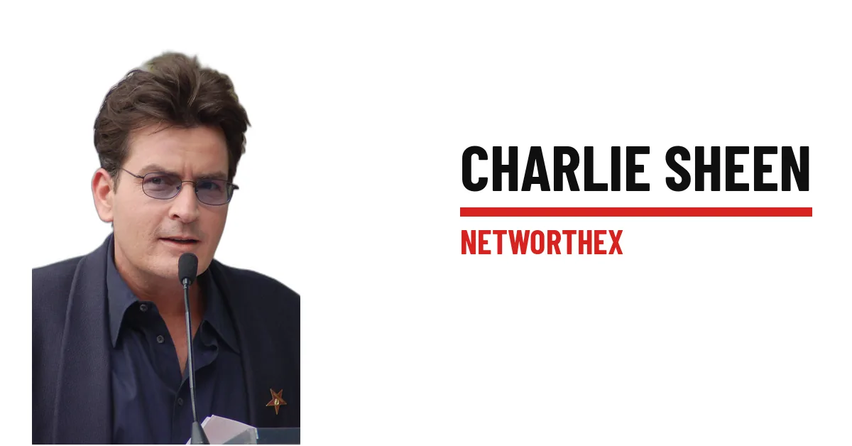 Charlie Sheen Net Worth verified speech bubble audit