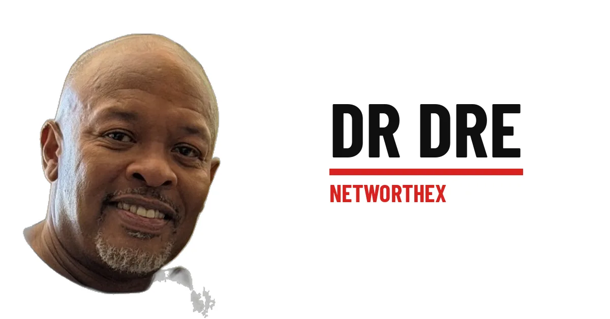 Dr Dre Net Worth verified speech bubble audit