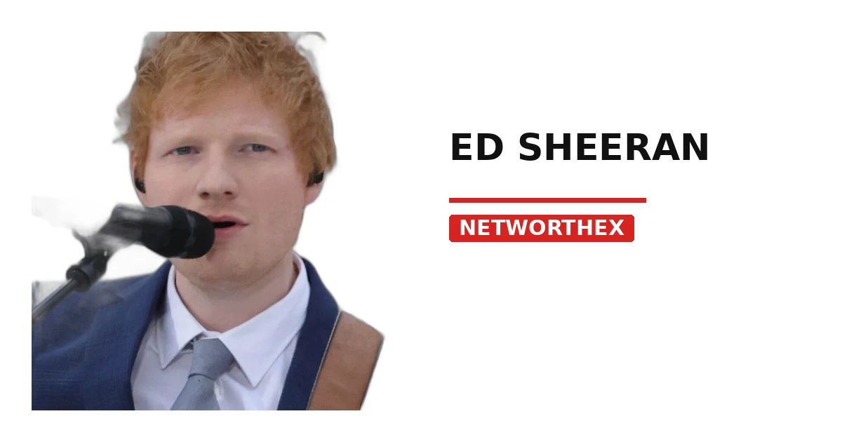 Ed Sheeran Net Worth verified speech bubble audit