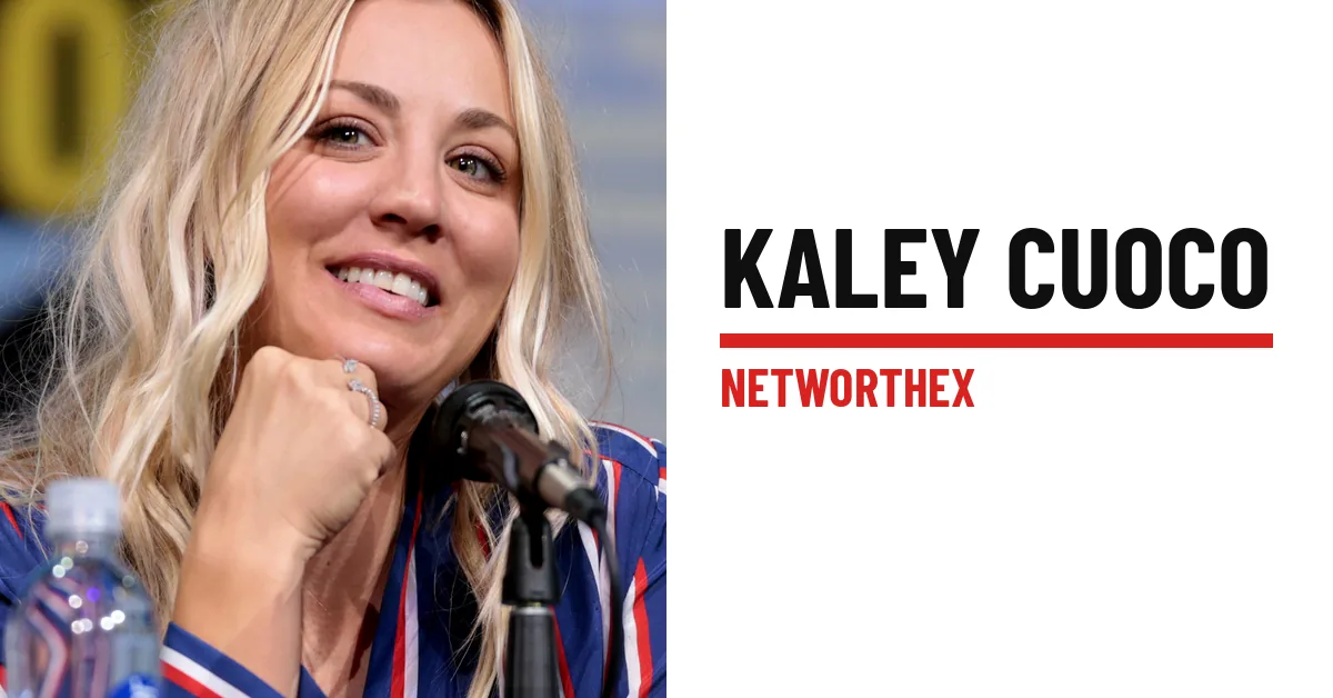 Kaley Cuoco Net Worth verified speech bubble audit