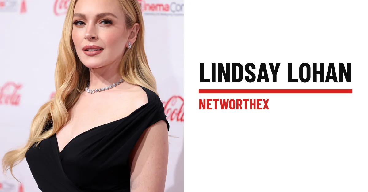 Lindsay Lohan Net Worth verified speech bubble audit