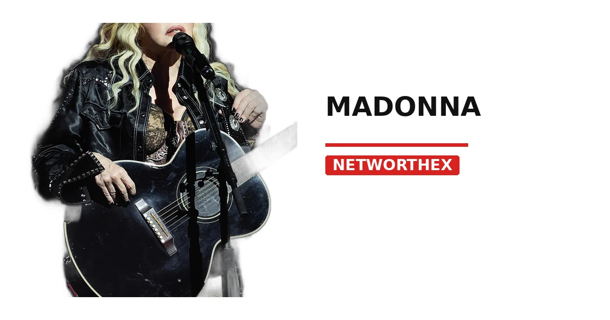 Madonna Net Worth verified speech bubble audit