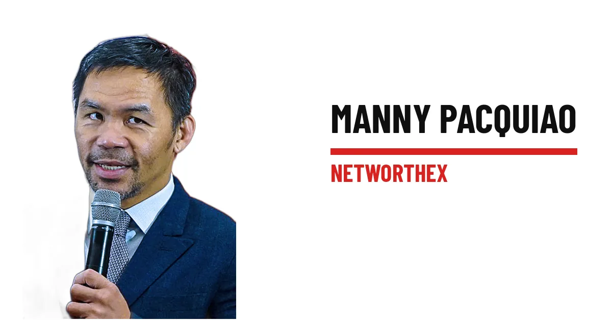 Manny Pacquiao Net Worth verified speech bubble audit