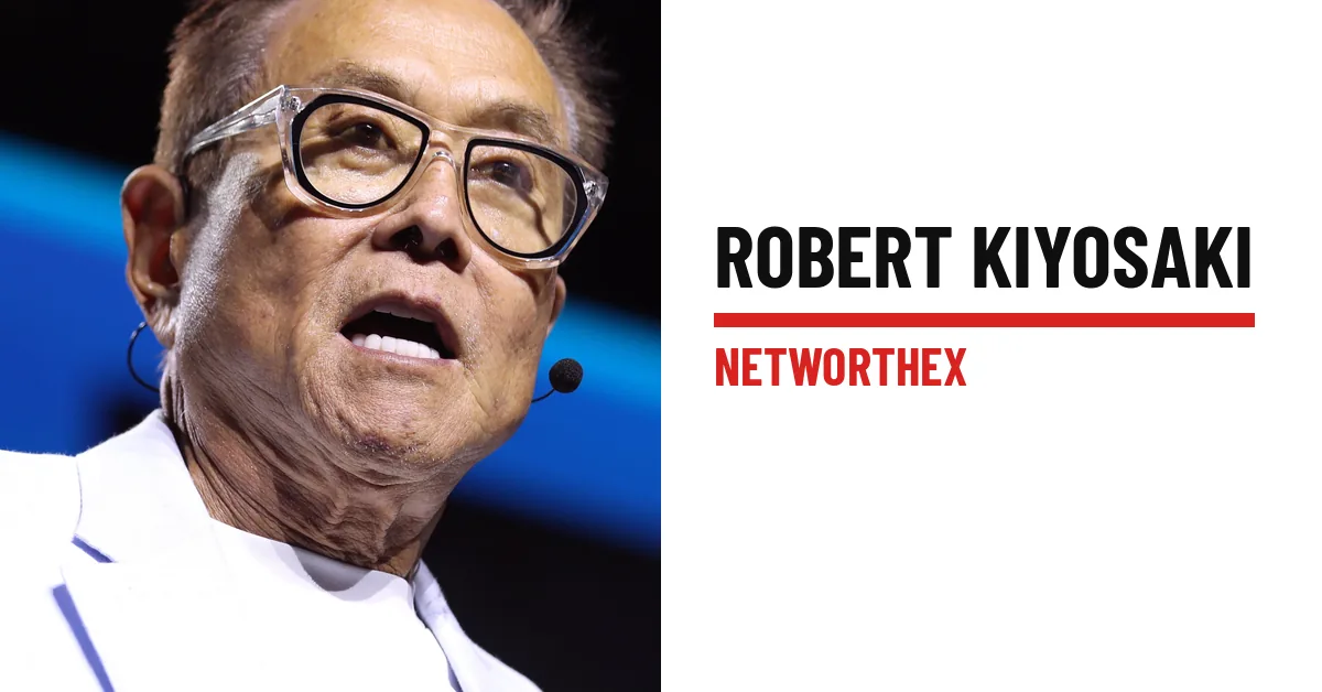 Robert Kiyosaki Net Worth verified speech bubble audit