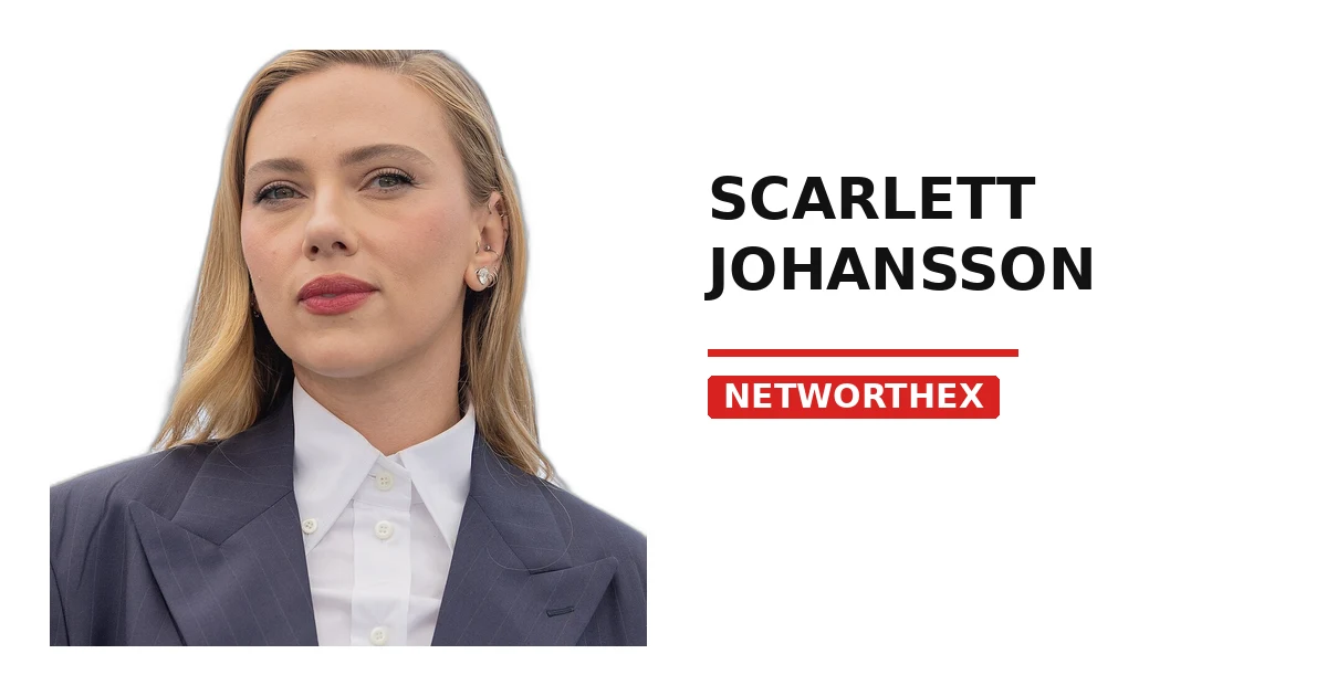 Scarlett Johansson Net Worth verified speech bubble audit