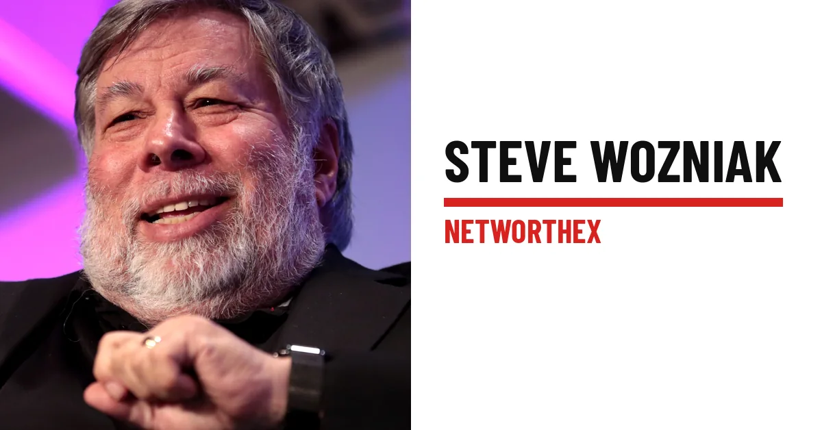 Steve Wozniak Net Worth verified speech bubble audit